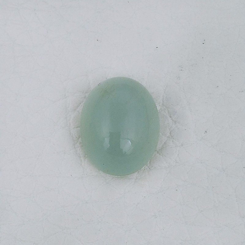 Acquamarina Forma Ovale Cabochon Fatto A Mano 15X12X7mm 8,95 Carati 1pz