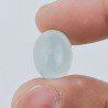Acquamarina Forma Ovale Cabochon Fatto A Mano 15X12X7mm 8,95 Carati 1pz