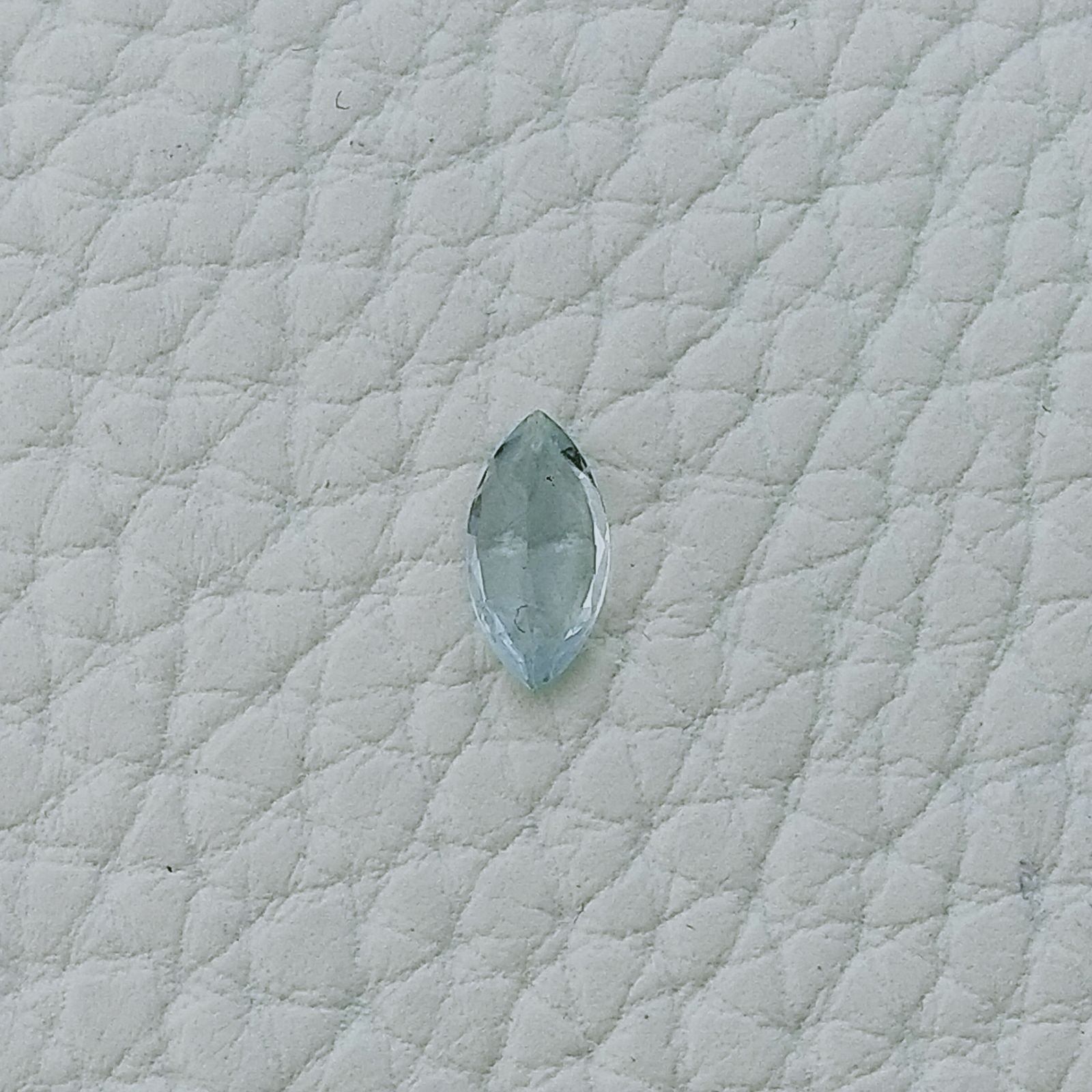 Acquamarina Forma Navetta Sfaccetata A Mano Gemme Sciolte 9X4X3mm 0,70 Carati 1pz