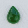Giada Verde Forma Goccia Cabochon Fatto A Mano 18X13X5mm 9,30 Carati 1pz
