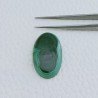 Malachite Naturale Forma Ovale Cabochon Fatto A Mano 28X17X5mm 30,80 Carati 1pz