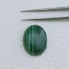 Malachite Naturale Forma Ovale Cabochon Fatto A Mano 22X17X7mm 32,85 Carati 1pz