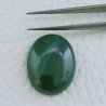 Malachite Naturale Forma Ovale Cabochon Fatto A Mano 23X18X5mm 27,65 Carati 1pz