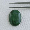 Malachite Naturale Forma Ovale Cabochon Fatto A Mano 24X18X5mm 27,75 Carati 1pz
