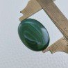 Malachite Naturale Forma Ovale Cabochon Fatto A Mano 24X18X5mm 27,75 Carati 1pz