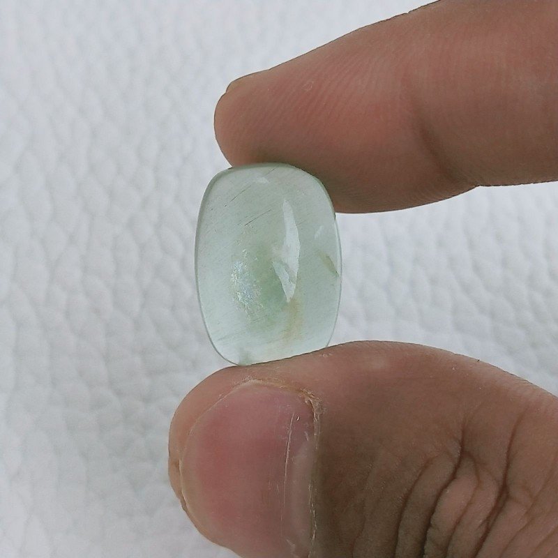 Acquamarina Forma Cuscino Cabochon Fatto A Mano 18X13X7mm 13,55 Carati 1pz
