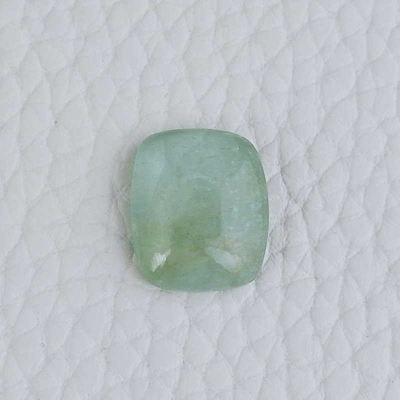 Acquamarina Forma Cuscino Cabochon Fatto A Mano 15X13X5mm 9,70 Carati 1pz
