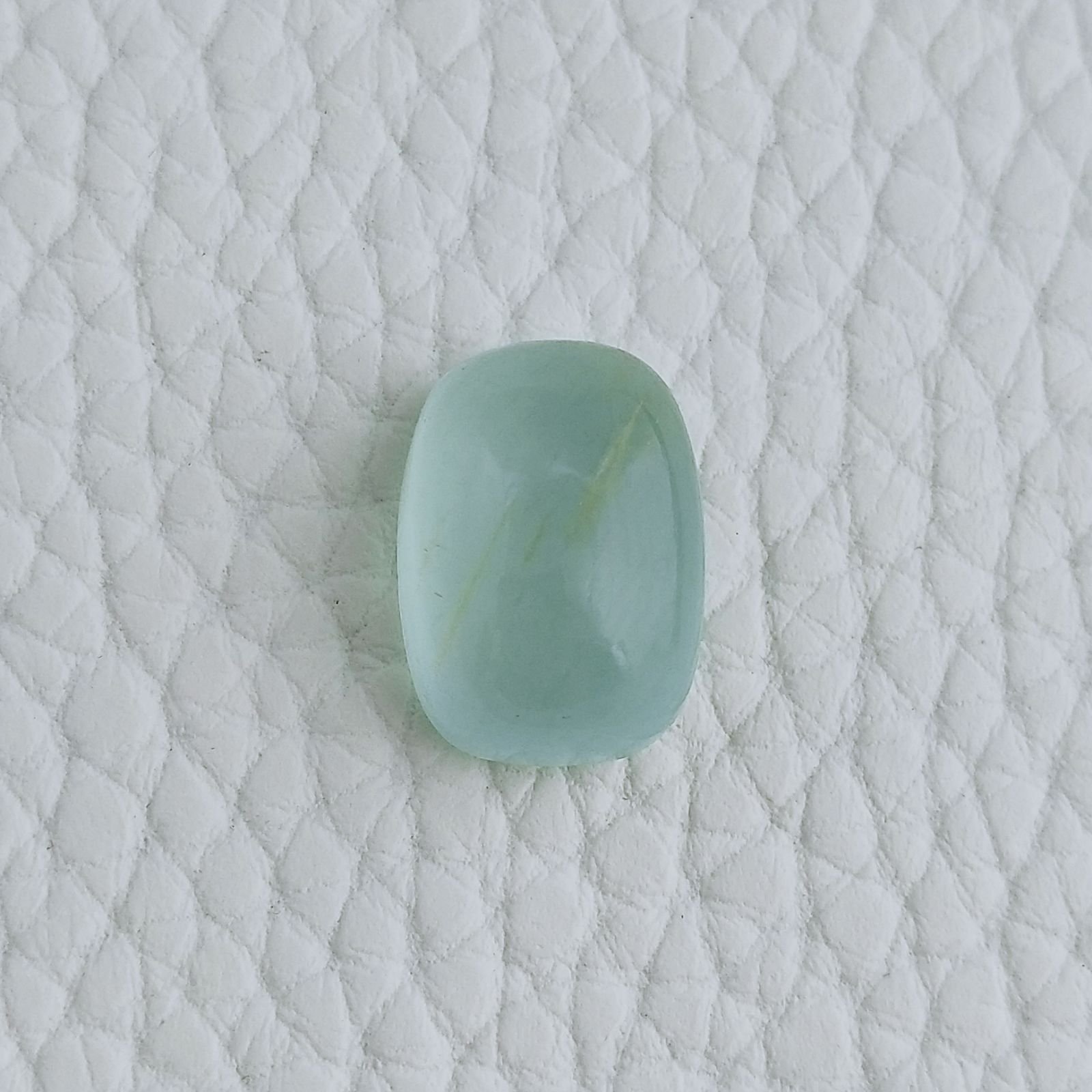 Acquamarina Forma Cuscino Cabochon Fatto A Mano 15X11X8mm 11,60 Carati 1pz