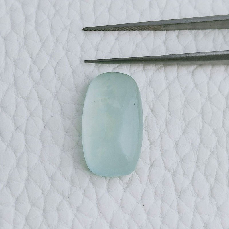 Acquamarina Forma Cuscino Cabochon Fatto A Mano 19X11X6mm 11,80 Carati 1pz