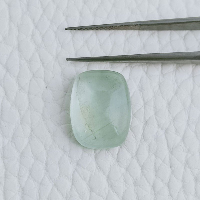 Acquamarina Forma Cuscino Cabochon Fatto A Mano 15X12X6mm 9,35 Carati 1pz