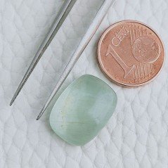 Acquamarina Forma Cuscino Cabochon Fatto A Mano 15X12X6mm 9,35 Carati 1pz