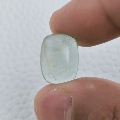 Acquamarina Forma Cuscino Cabochon Fatto A Mano 15X12X6mm 9,35 Carati 1pz