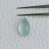 Acquamarina Forma Goccie Cabochon Fatto A Mano 16X9X7mm 7,25 Carati 1pz