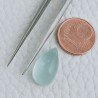 Acquamarina Forma Goccie Cabochon Fatto A Mano 16X9X7mm 7,25 Carati 1pz