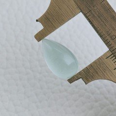 Acquamarina Forma Goccie Cabochon Fatto A Mano 16X9X7mm 7,25 Carati 1pz