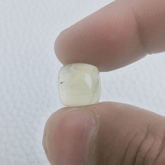 Cabochon di Acquamarina Cuscino, 12x11x6 mm, 7,50 ct, Fatto a Mano Cabochon di Acquamarina Cuscino, 12x11x6 mm, 7,50 ct, Fatto a Mano