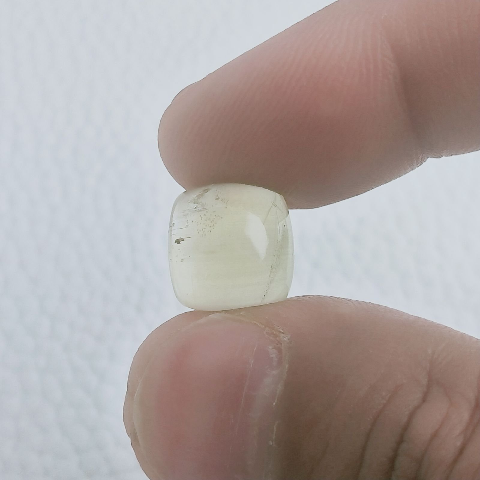Acquamarina Forma Cuscino Cabochon Fatto A Mano 12X11X6mm 7,50 Carati 1pz