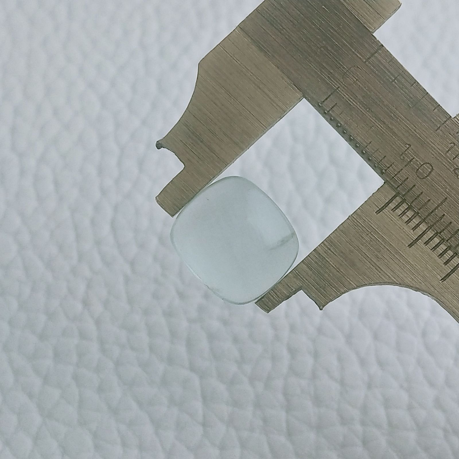 Acquamarina Forma Cuscino Cabochon Fatto A Mano 11X10X4mm 4,70 Carati 1pz