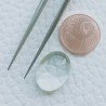 Fluorite Verde Forma Ovale Cabochon Fatto A Mano 16X12X5-6mm 11,80 Carati 1pz