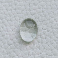 Fluorite Verde Forma Ovale Cabochon Fatto A Mano 16X12X5-6mm 11,80 Carati 1pz