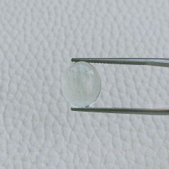 Fluorite Verde Forma Ovale Cabochon Fatto A Mano 12X10X4-6mm 6,65 Carati 1pz
