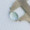 Fluorite Verde Forma Ovale Cabochon Fatto A Mano 12X10X4-6mm 6,65 Carati 1pz