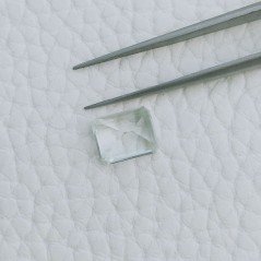 Gemma Sciolta di Acquamarina, Taglio Smeraldo Ottagono Sfaccettato a Mano, 9x7x4 mm, 2,45 ct Gemma Sciolta di Acquamarina, Taglio Smeraldo Ottagono Sfaccettato a Mano, 9x7x4 mm, 2,45 ct