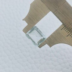 Gemma Sciolta di Acquamarina, Taglio Smeraldo Ottagono Sfaccettato a Mano, 9x7x4 mm, 2,45 ct Gemma Sciolta di Acquamarina, Taglio Smeraldo Ottagono Sfaccettato a Mano, 9x7x4 mm, 2,45 ct