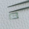 Acquamarina Forma Rettangolo Sfaccettato A Mano Gemma Sciolta 10X6X4mm 2,15 Carati 1pz