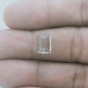 Acquamarina Forma Rettangolo Sfaccettato A Mano Gemma Sciolta 10X6X4mm 2,15 Carati 1pz