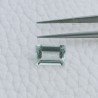 Acquamarina Forma Rettangolo Sfaccettato A Mano Gemma Sciolta 10X6X4mm 2,15 Carati 1pz