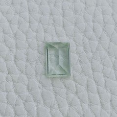 Acquamarina Forma Rettangolo Sfaccettato A Mano Gemma Sciolta 10X6X4mm 2,15 Carati 1pz