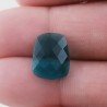 Topazio Londra Idrotermale Taglio Briolette Sfaccetata A Mano Gemme Sciolte 14X11X4mm 4,45 Carati 1pz