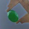 Giada Verde Forma Ovale Sfaccettato A Mano Gemma Sciolta 15X11X4mm 6,20 Carati 1pz