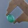 Giada Verde Forma Ovale Sfaccettato A Mano Gemma Sciolta 10X8X3mm 2,35 Carati 1pz