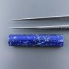 Lapis Lazuli Forma Cilindro Cabochon Fatto A Mano 40X9mm 38,50 Carati 1pz