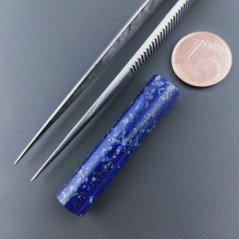 Lapis Lazuli Forma Cilindro Cabochon Fatto A Mano 40X9mm 38,50 Carati 1pz