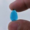 Topazio Londra Idrotermale Taglio Goccia Sfaccetata A Mano Gemme Sciolte 15X9X3mm 3,10 Carati 1pz