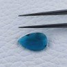 Topazio Londra Idrotermale Taglio Goccia Sfaccetata A Mano Gemme Sciolte 15X9X3mm 3,10 Carati 1pz