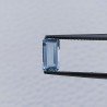 Acquamarina Taglio Smeraldo Ottagono Sfaccettato A Mano Gemma Sciolta 8X4X2mm 0,65 Carati 1pz