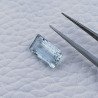 Acquamarina Forma Baguette Sfaccettato A Mano Gemma Sciolta 12X6X4mm 2,95 Carati 1pz