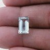 Acquamarina Forma Baguette Sfaccettato A Mano Gemma Sciolta 11X6X3-4mm 2,30 Carati 1pz
