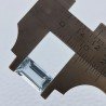 Acquamarina Forma Baguette Sfaccettato A Mano Gemma Sciolta 11X6X3-4mm 2,30 Carati 1pz
