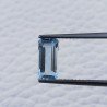 Acquamarina Taglio Smeraldo Ottagono Sfaccettato A Mano Gemma Sciolta 9X4X3mm 0,90 Carati 1pz