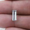 Acquamarina Forma Baguette Sfaccettato A Mano Gemma Sciolta 12X4X2mm 1,20 Carati 1pz