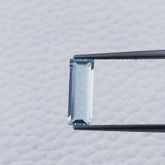 Acquamarina Forma Baguette Sfaccettato A Mano Gemma Sciolta 12X4X2mm 1,20 Carati 1pz Acquamarina Forma Baguette Sfaccettato A Mano Gemma Sciolta 12X4X2mm 1,20 Carati 1pz