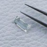 Acquamarina Forma Baguette Sfaccettato A Mano Gemma Sciolta 11X5X3mm 2,20 Carati 1pz