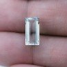 Acquamarina Forma Baguette Sfaccettato A Mano Gemma Sciolta 11X5X3mm 2,20 Carati 1pz