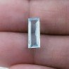Acquamarina Forma Baguette Sfaccettato A Mano Gemma Sciolta 13X5X3mm 2,00 Carati 1pz