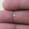 Acquamarina Forma Ovale Sfaccettato A Mano Gemma Sciolta 4X3X2mm 0,15 Carati 1pz